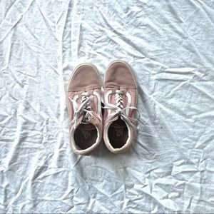 pink old skool vans